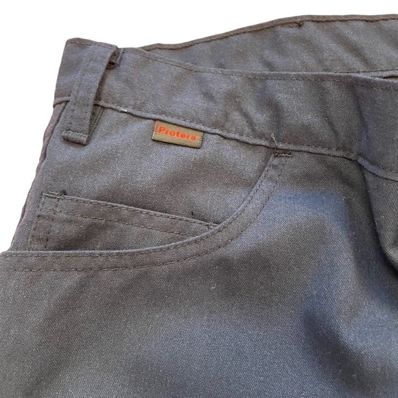 MWG COMFORT WEAVE Mens Fire Resistant Utility Pants Size 42x27 Pants altered - Picture 11 of 16
